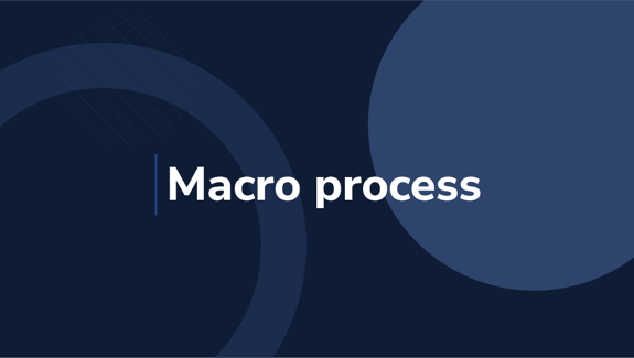 What is a macro process?