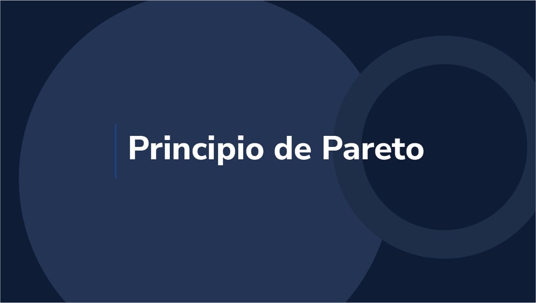 Principio de pareto en la toma de decisiones