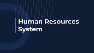 HRS: Human Resources System