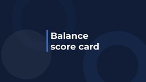 Balance score card