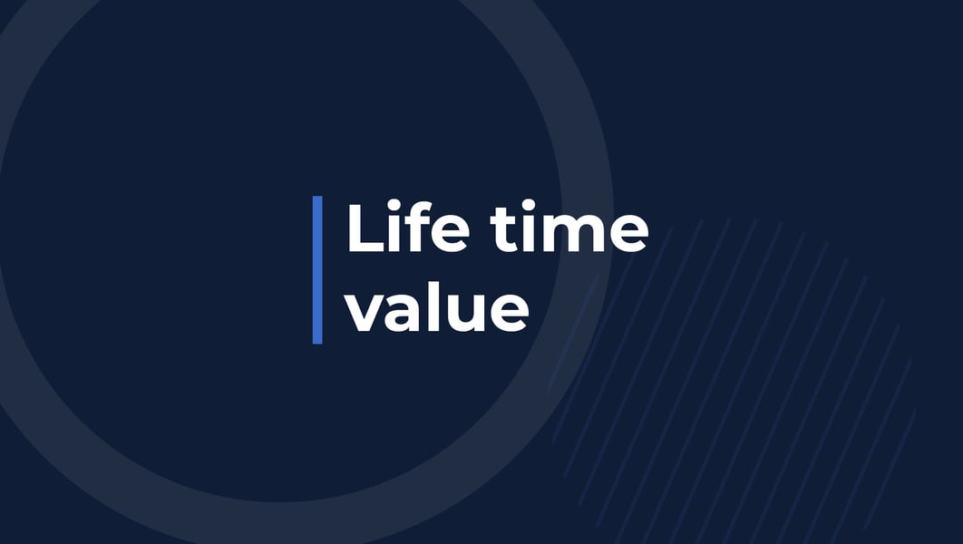 ¿Qué significa lifetime value?