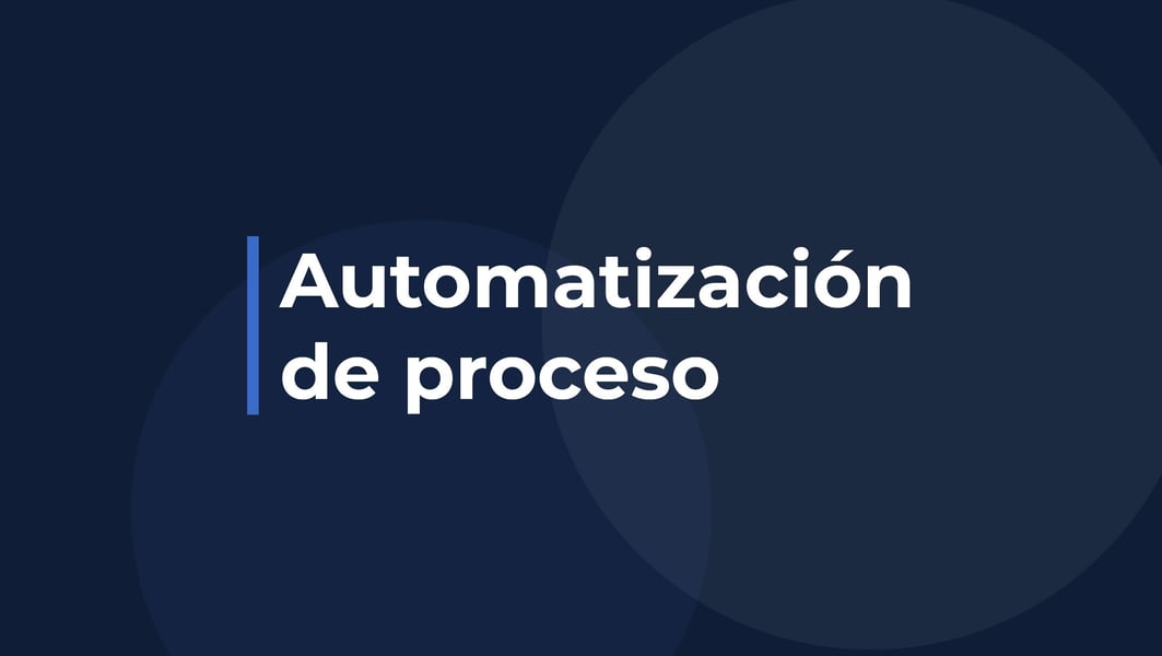 Automatización de proceso