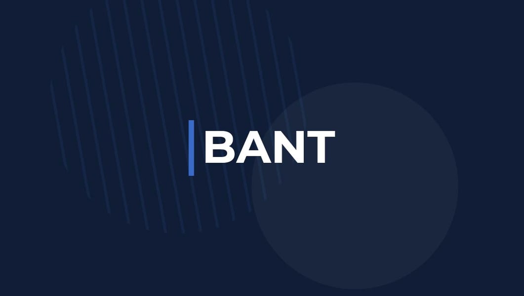 ¿Qué significa BANT?