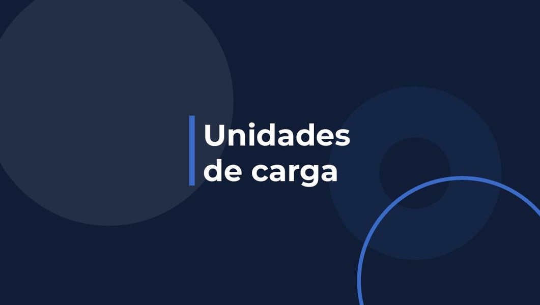 ¿Qué son las unidades de carga?