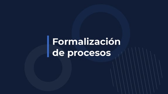 Formalización de procesos