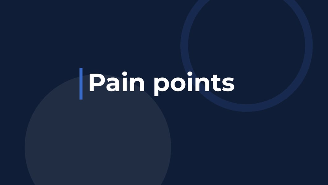 ¿Qué son los pain points en marketing?