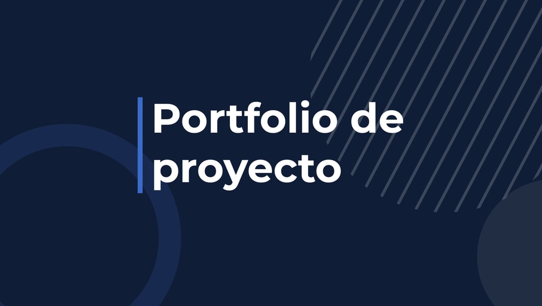 Portfolio de proyecto