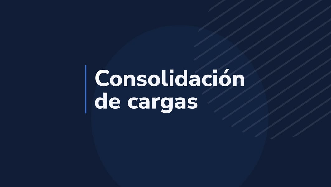 Consolidación de cargas