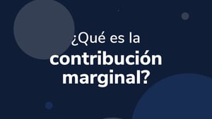 ¿Qué es la contribución marginal?