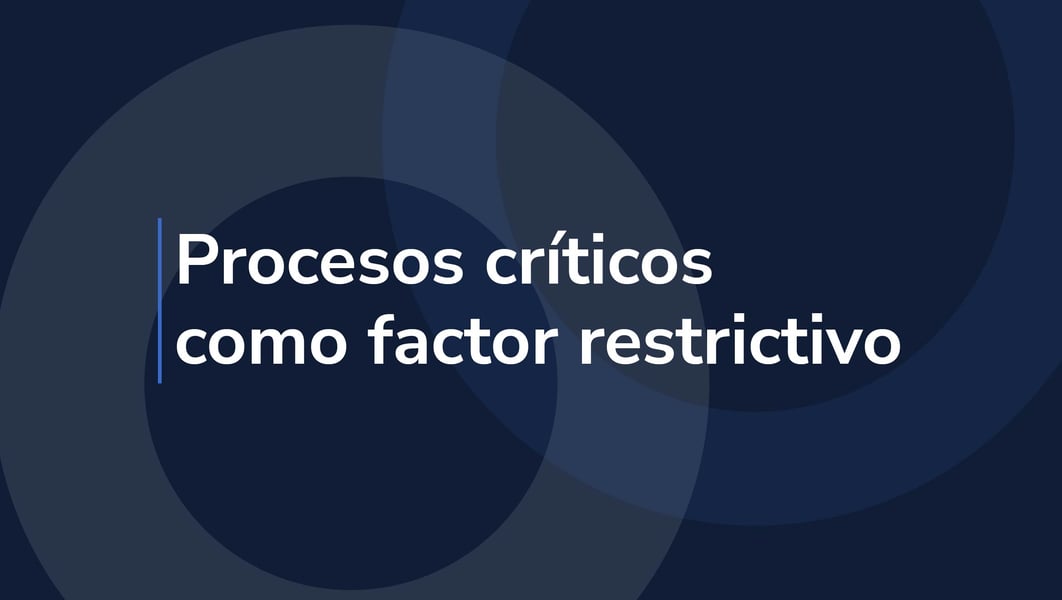 ¿Qué es un proceso crítico?