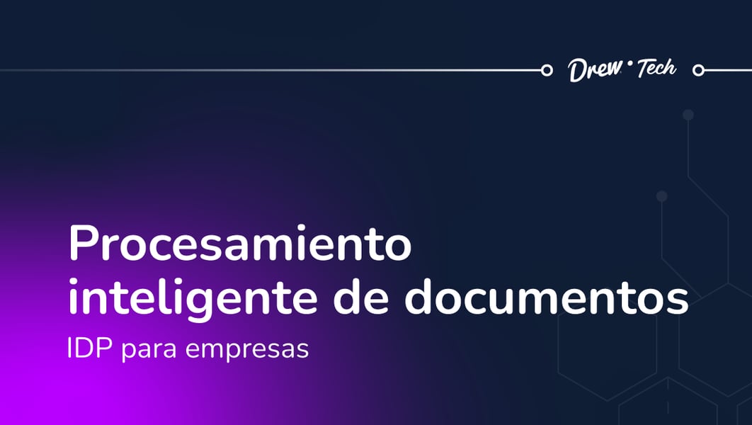 Procesamiento inteligente de documentos: IDP para empresas