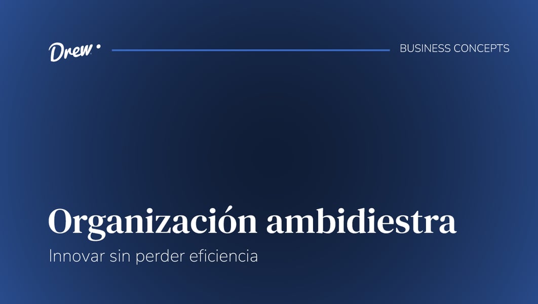 Organización ambidiestra: innovar sin perder eficiencia