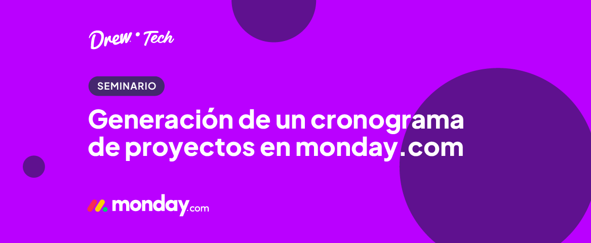 Generación de un cronograma de proyectos en monday.com