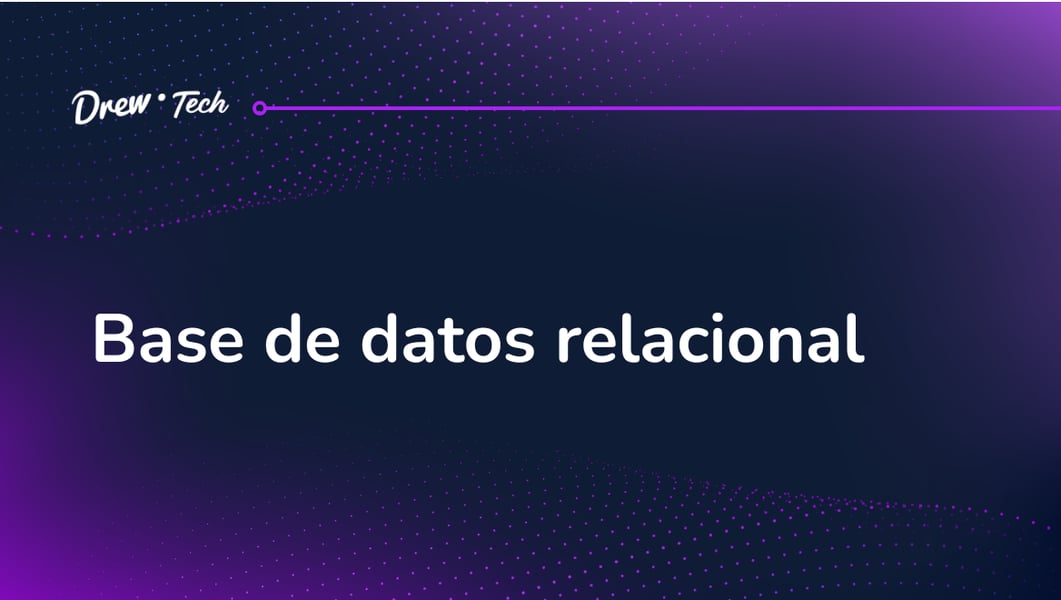Base de datos relacional