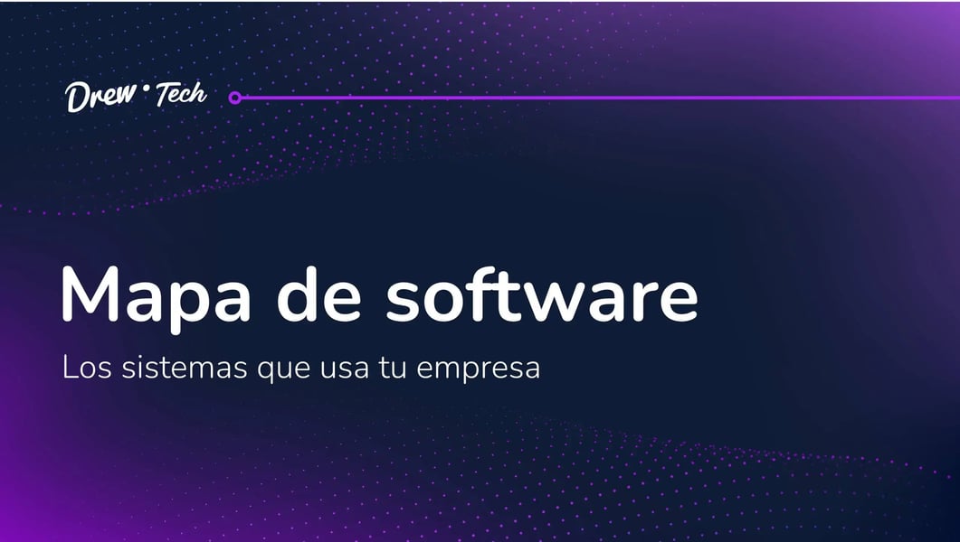 Mapa de software: los sistemas usa tu empresa