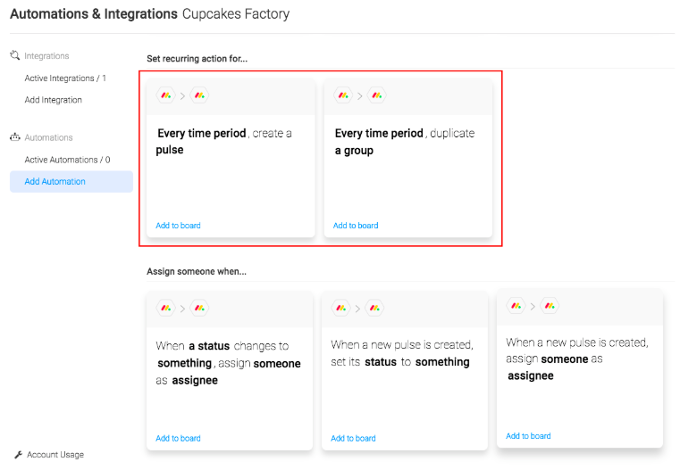 How to create recurring tasks on