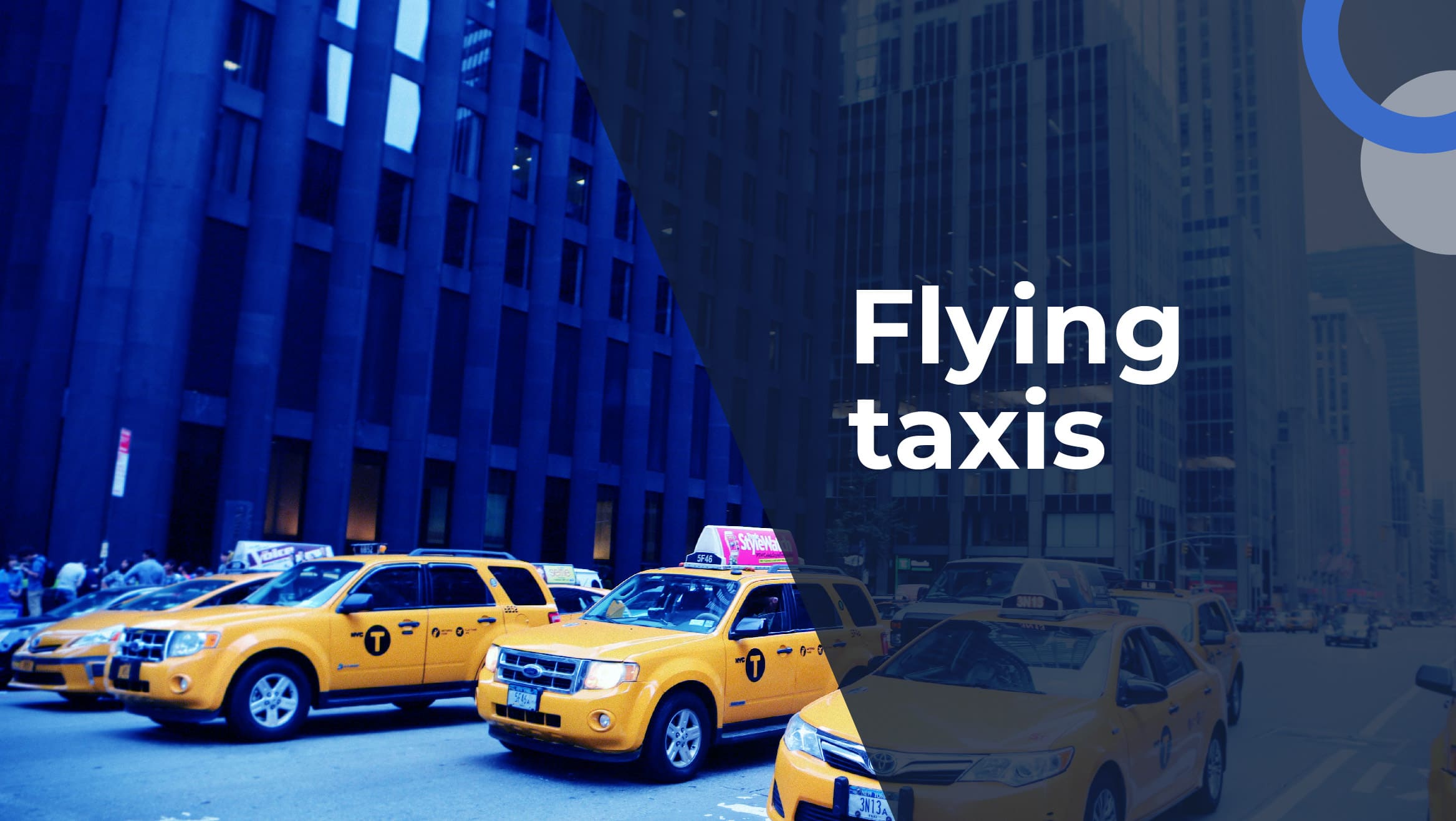Flying taxis: revolución del transporte de pasajeros